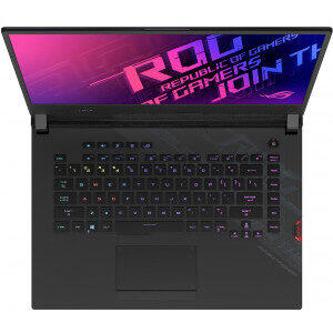 Laptop Gaming ASUS ROG Strix SCAR 15 G532LV cu procesor Intel® Core™ i7-10875H pana la 5.1 GHz, 15.6", Full HD, 240Hz, 16GB, 512GB+512GB SSD RAID, NVIDIA® GeForce RTX™ 2060 6GB, Windows 10 Home, Black