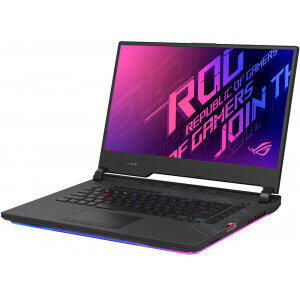 Laptop Gaming ASUS ROG Strix SCAR 15 G532LV cu procesor Intel® Core™ i7-10875H pana la 5.1 GHz, 15.6", Full HD, 240Hz, 16GB, 512GB+512GB SSD RAID, NVIDIA® GeForce RTX™ 2060 6GB, Windows 10 Home, Black