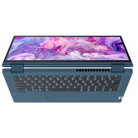 Laptop 2 in1 Lenovo IdeaPad Flex 5 14ARE05 cu procesor AMD Ryzen™ 5 4500U, 14" Full HD, Touchscreen, 16GB, 512GB SSD, AMD Radeon™ Graphics, Windows 10 Home, Light Teal
