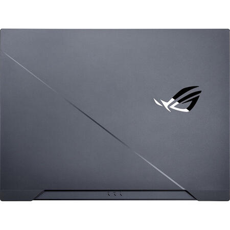 Laptop Gaming ASUS ROG Zephyrus Duo 15 GX550LXS cu procesor Intel® Core™ i7-10875H pana la 5.10 GHz, 15.6", Full HD, 300Hz, 32GB, 2TB SSD, NVIDIA® GeForce® RTX 2080 SUPER™ Max-Q 8GB, Windows 10 Pro, Gunmetal Gray