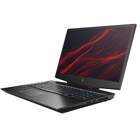 Laptop Gaming OMEN by HP 17-cb1006nq cu procesor Intel® Core™ i7-10750H pana la 5.00 GHz Comet Lake, 17.3", Full HD, IPS, 144Hz, 16GB, 512GB SSD, NVIDIA® GeForce RTX™ 2070 8GB, Free DOS, Black