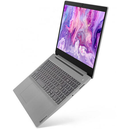 Laptop Lenovo 15.6'' IdeaPad 3 15IML05, FHD, Intel Celeron 5205U, 4GB DDR4, 256GB SSD, GMA UHD, No OS, Platinum Grey