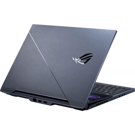 Laptop Gaming ASUS ROG Zephyrus Duo 15 GX550LWS cu procesor Intel® Core™ i7-10875H pana la 5.10 GHz, 15.6", Full HD, 300Hz, 32GB, 1TB SSD, NVIDIA® GeForce® RTX 2070 SUPER™ Max-Q 8GB, Windows 10 Pro, Gunmetal Gray
