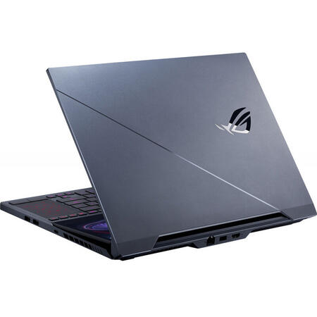 Laptop Gaming ASUS ROG Zephyrus Duo 15 GX550LWS cu procesor Intel® Core™ i7-10875H pana la 5.10 GHz, 15.6", Full HD, 300Hz, 32GB, 1TB SSD, NVIDIA® GeForce® RTX 2070 SUPER™ Max-Q 8GB, Windows 10 Pro, Gunmetal Gray