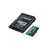 Card de memorie MicroSD Kingston Canvas GO Plus, 128GB, Clasa 10, UHS-I