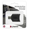 Cititor de carduri Kingston, MOBILELITE PLUS, USB 3.2, MicroSD