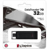 Memorie externa Kingston DataTraveler 70 32GB USB 3.2 Type-C Black