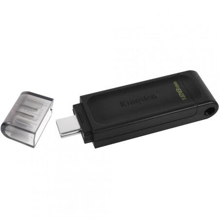 Memorie externa Kingston DataTraveler 70 32GB USB 3.2 Type-C Black