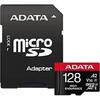 A-Data MicroSDXC/SDHC 128GB, AUSDX128GUI3V30SHA2-RA1, UHS-I Class 10