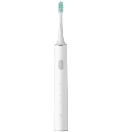 Periuta de dinti electrica Xiaomi Smart Electric Toothbrush T500, 700 mAh, Husa De Protectie, Cap De Periuta, Husa De Protectie A Capului De Perie, Incarcator (Fara Adaptor), 3x Inele Colorate, Alb