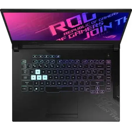 Laptop Gaming ASUS ROG Strix G15 G512LWS cu procesor Intel® Core™ i7-10750H pana la 5.00 GHz, 15.6", Full HD, 240Hz, 16GB, 1TB SSD, NVIDIA® GeForce® RTX 2070 SUPER™ 8GB, Free DOS, Black