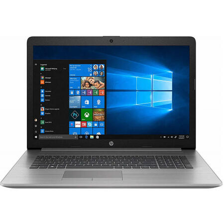 Laptop HP 17.3'' ProBook 470 G7, FHD, Intel Core i7-10510U, 8GB DDR4, 1TB + 256GB SSD, Radeon 530 2GB, Win 10 Pro, Silver