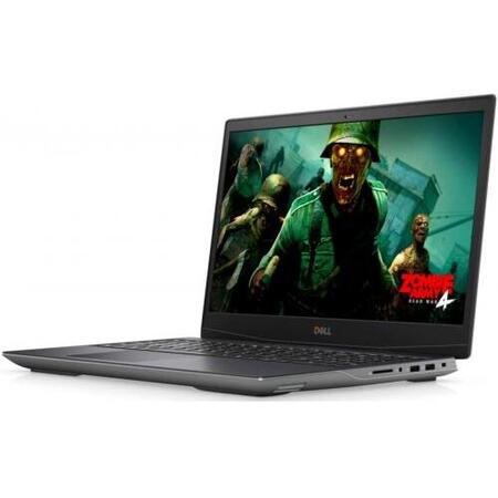 Laptop Gaming Dell Inspiron 5505 G5 cu procesor AMD Ryzen® 5 4600H pana la 4.00 GHz, 15.6", Ful HD, 144Hz, 8GB, 256GB SSD, AMD Radeon RX 5600M 6GB, , Windows 10 Home, Silver
