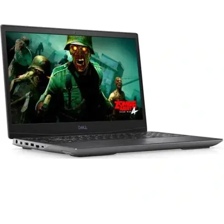 Laptop Gaming Dell Inspiron 5505 G5 cu procesor AMD Ryzen® 5 4600H pana la 4.00 GHz, 15.6", Ful HD, 144Hz, 8GB, 256GB SSD, AMD Radeon RX 5600M 6GB, , Windows 10 Home, Silver