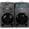 Set boxe audio Samus Twin Sound 10, Microfon/Bluetooth/USB/SD Card/FM Radio