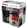 Cafetiera TEFAL Smart'n'light CM600810, capacitate 1.25L, functie auto OFF, sistem antipicurare, programabil, carafa sticla, functie mentinere la cald, suport detasabil filtru, negru