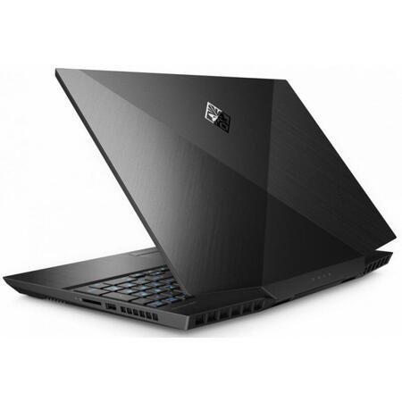 Laptop HP Gaming 15.6'' OMEN 15-dh1031nq, FHD IPS 144Hz, Intel Core i9-10885H, 16GB DDR4, 1TB 7200 RPM + 512GB SSD, GeForce RTX 2080 SUPER 8GB, Free DOS, Shadow Black