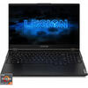Laptop Lenovo Gaming 15.6'' Legion 5 15ARH05, FHD IPS 120Hz, AMD Ryzen 5 4600H, 8GB DDR4, 256GB SSD, GeForce GTX 1650 4GB, No OS, Phantom Black