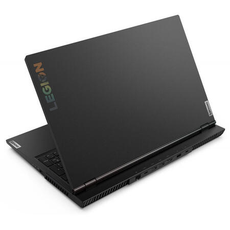 Laptop Lenovo Gaming 15.6'' Legion 5 15ARH05, FHD IPS 120Hz, AMD Ryzen 5 4600H, 8GB DDR4, 256GB SSD, GeForce GTX 1650 4GB, No OS, Phantom Black