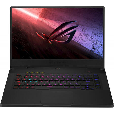 Laptop ASUS Gaming 15.6'' ROG Zephyrus S15 GX502LXS, FHD 300Hz, Intel Core i7-10750H, 32GB DDR4, 1TB SSD, GeForce RTX 2080 SUPER 8GB, No OS, Black