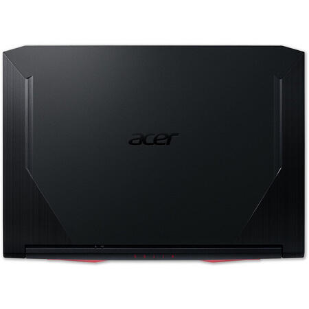 Laptop Acer Gaming 15.6'' Nitro 5 AN515-55, FHD IPS 144Hz, Intel Core i5-10300H, 8GB DDR4, 256GB SSD, GeForce GTX 1660 Ti 6GB, Linux, Obsidian Black
