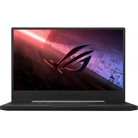 Laptop Gaming ASUS ROG Zephyrus S15 cu procesor Intel® Core™ i7-10875H pana la 5.10 GHz, 15.6", Full HD, 300Hz, 32GB, 1TB SSD, NVIDIA® GeForce® RTX 2070 SUPER™ 8GB, Windows 10 Home, Brushed Black