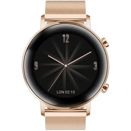Ceas Smartwatch Huawei Watch GT 2, 42mm, Refined Gold