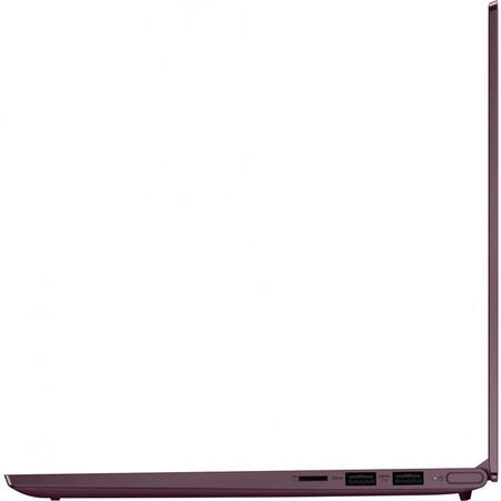 Ultrabook Lenovo 14'' Yoga Slim 7 14IIL05, FHD, Intel Core i5-1035G4, 16GB DDR4X, 512GB SSD, Intel Iris Plus, Win 10 Home, Orchid, Aluminium