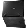 Laptop ASUS Gaming 15.6'' TUF FX505GT, FHD 144Hz, Intel Core i7-9750H, 8GB DDR4, 512GB SSD, GeForce GTX 1650 4GB, No OS, Black