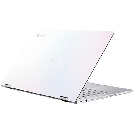 Ultrabook ASUS 14'' Chromebook Flip C436FA, FHD Touch, Intel Core i5-10210U, 8GB, 128GB SSD, GMA UHD, Chrome OS, Aerogel White