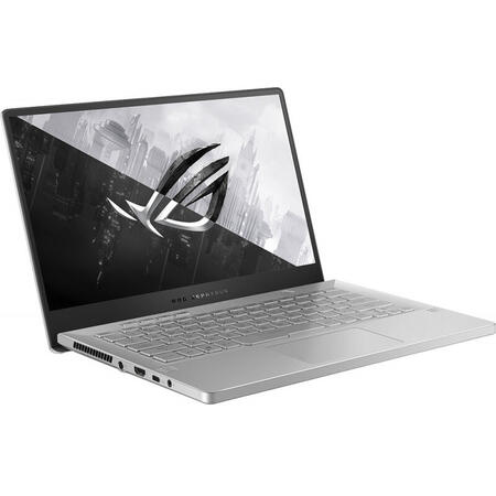 Laptop ASUS Gaming 14'' ROG Zephyrus G14 GA401IV, FHD 120Hz, AMD Ryzen 7 4800HS, 16GB DDR4, 1TB SSD, GeForce RTX 2060 6GB, Win 10 Home, Moonlight White