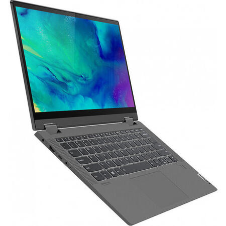 Ultrabook Lenovo 14'' IdeaPad Flex 5 14IIL05, FHD Touch, Intel Core i7-1065G7, 8GB DDR4, 512GB SSD, Intel Iris Plus, Win 10 Home, Graphite Grey