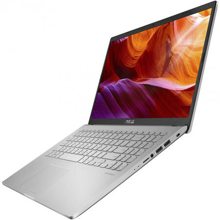 Laptop ASUS 15.6'' M509DA, FHD, AMD Ryzen 3 3250U, 8GB, 256GB SSD, Radeon, No OS, Transparent Silver