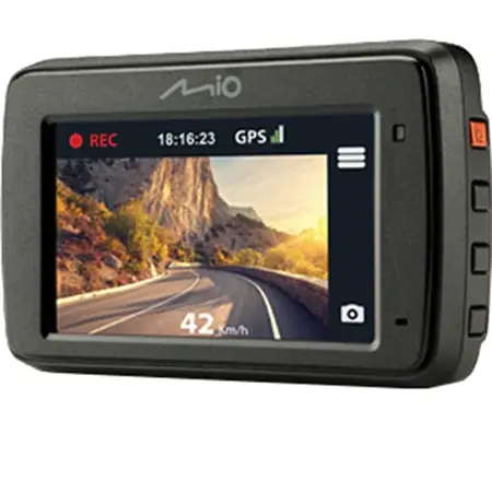 Camera video auto Mio MiVue 733 WIFI, GPS incorporat, Full HD, senzorul G