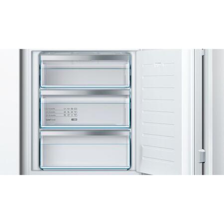 Congelator încorporabil Bosch GIV11AFE0, Low Frost, 72 L, 3 sertare, Alarmă sonoră, H 71 cm, Clasa E