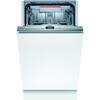 Mașina de spălat vase complet încorporabilă Bosch SPV4XMX20E, 10 seturi, 6 programe, 45cm, InfoLight, Wi-Fi, Clasa F