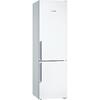 Combină frigorifică Bosch KGN39VWEP, NoFrost, 366 L, Compartiment VitaFresh 0°C, Suport sticle, Clasa E, H 203 cm, Alb