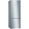 Combină frigorifică Bosch KGV58VLEAS, Low Frost, 500 L, Sertar VitaFresh, Suport sticle, Clasa E, H 191 cm, Inox
