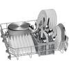 Mașina de spălat vase independentă Bosch SMS2ITI33E, 12 seturi, 5 programe, Display, Wi-Fi, 60 cm, Clasa E, Inox