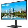 Monitor LED Samsung LF24T650FYUXEN 24 inch 5 ms Negru FreeSync 75 Hz