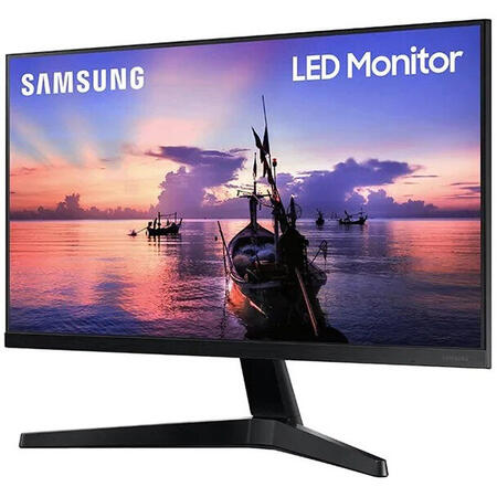 Monitor LED Samsung LF22T350FHUXEN 21.5 inch 5 ms Negru 75 Hz