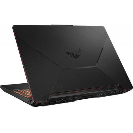 Laptop ASUS Gaming 15.6'' ASUS TUF F15 FX506LI, FHD 144Hz, Intel Core i5-10300H, 8GB DDR4, 256GB SSD, GeForce GTX 1650 Ti 4GB, No OS, Bonfire Black