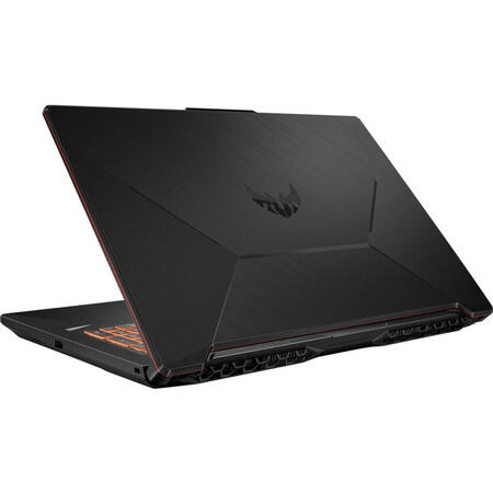 Laptop ASUS Gaming 17.3'' TUF F17 FX706LI, FHD 120Hz, Intel Core i7-10750H, 8GB DDR4, 512GB SSD, GeForce GTX 1650 Ti 4GB, No OS, Bonfire Black