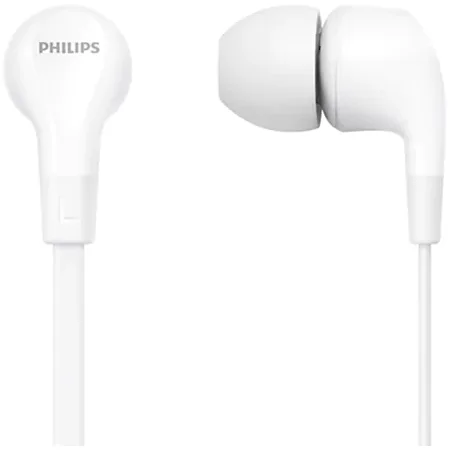 Casti Philips TAE1105WT/00 In ear cu microfon, alb
