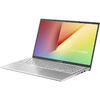 Laptop ASUS 15.6'' VivoBook 15 X512DA, FHD, AMD Ryzen 5 3500U, 8GB DDR4, 512GB SSD, Radeon Vega 8, No OS, Transparent Silver