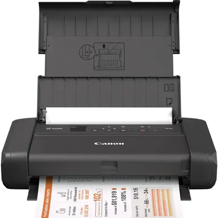 Imprimanta inkjet color Canon TR150W, Wireless, baterie inclusa, A4