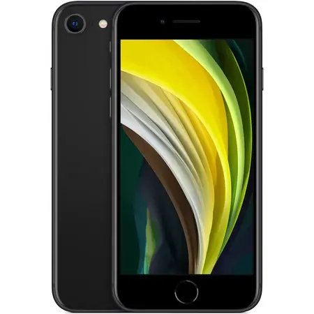 Telefon mobil Apple iPhone SE 2, 128GB, 4G, Black