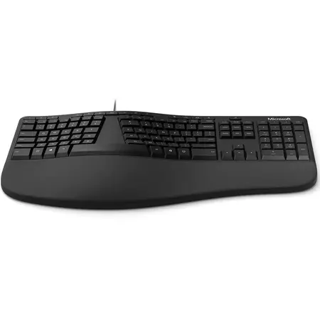 Kit Tastatura + Mouse Microsoft Desktop Ergonomic, Negru