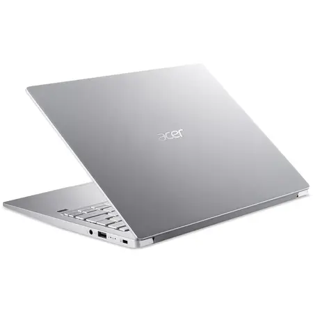 Laptop ultraportabil Acer Swift 3 SF313-52 cu procesor Intel® Core™ i5-1035G4 pana la 3.70 GHz, 13.5", QHD, 8GB, 256GB SSD, Intel UHD Graphics, Windows 10 Home, Silver