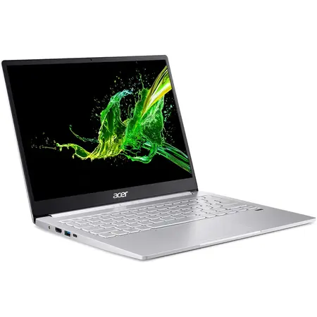 Laptop ultraportabil Acer Swift 3 SF313-52 cu procesor Intel® Core™ i5-1035G4 pana la 3.70 GHz, 13.5", QHD, 8GB, 512GB SSD, Intel UHD Graphics, Windows 10 Pro, Silver